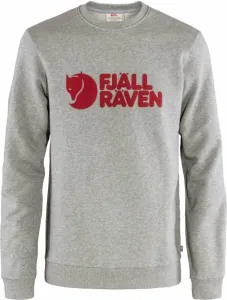 Fjällräven Logo Sweater M Grey/Melange XL Sudadera con capucha para exteriores