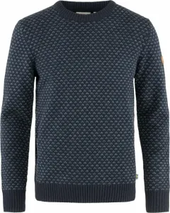 Fjällräven Sudadera con capucha para exteriores Övik Nordic Sweater M Dark Navy L