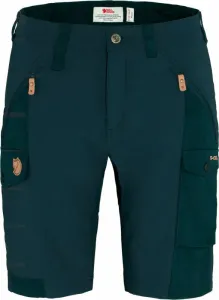 Fjällräven Nikka Shorts Curved W Dark Navy 36 Pantalones cortos para exteriores