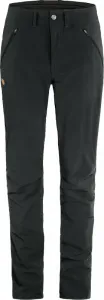 Fjällräven Abisko Trail Stretch Trousers W Black 36 Pantalones para exteriores