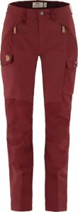 Fjällräven Nikka Trousers Curved W Bordeaux Red 36 Pantalones para exteriores