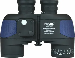 Focus Sport Optics Aquafloat 7x50 Waterproof Compass Binocular para barco 10 Year Warranty