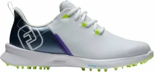 Footjoy FJ Fuel Sport Womens Golf Shoes White/Pink/Blue 42 Calzado de golf de mujer