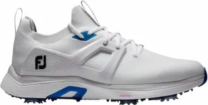 Footjoy Hyperflex Mens Golf Shoes White/White/Grey 42 Calzado de golf para hombres