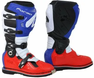 Forma Boots Terrain Evolution TX Red/Blue/White/Black 40 Botas de moto