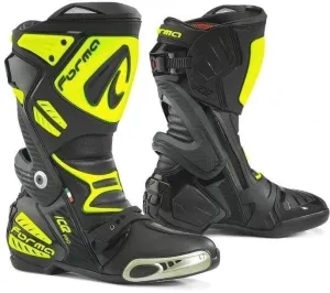 Forma Boots Ice Pro Black/Yellow Fluo 45 Botas de moto