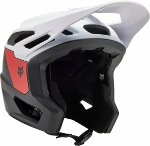 FOX Dropframe Pro Helmet Black/White L Casco de bicicleta
