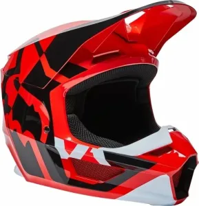 FOX V1 Lux Helmet Fluo Red L Casco