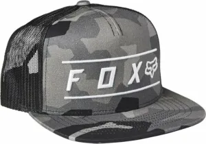 FOX Pinnacle Mesh Snapback Hat Black Camo UNI Gorra