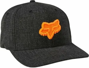 FOX Transposition Flexfit Hat Black/Orange S/M Gorra