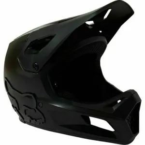 FOX Rampage Helmet Black/Black M Casco de bicicleta