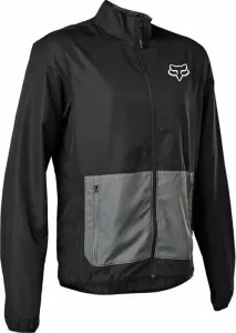 FOX Ranger Wind Jacket Black L Chaqueta de ciclismo, chaleco
