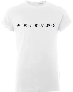 Friends Camiseta de manga corta Logo Blanco XL