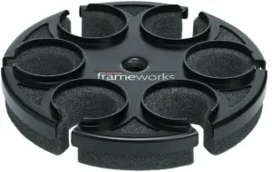 Gator Frameworks Mic 6 Tray Accesorio para pie de micrófono