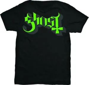 Ghost Camiseta de manga corta Keyline Logo Unisex Green/Grey L