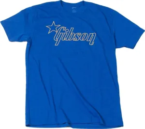 Gibson Camiseta de manga corta Star Azul 2XL