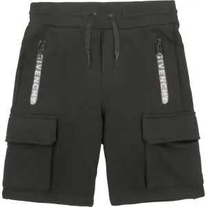 Givenchy Boys Zip Pocket Shorts Black 4Y