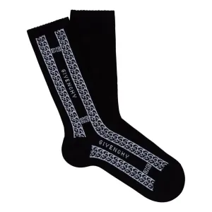 Givenchy Boys Chain Logo Socks Black 35