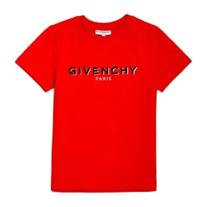 Givenchy - Baby Boys Logo T-shirt Red 6M