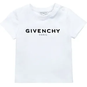 Givenchy - White Baby Boys Logo T-shirt 2Y