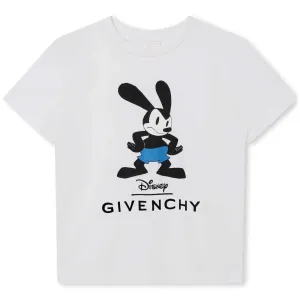 Givenchy x Disney Oswald Print T-shirt in White 04A 100% Cotton - Trimming: 97% Cotton, 3% Elastane