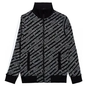Givenchy - Boys Chain Print Track Jacket Black 12Y
