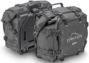 Givi GRT720 Canyon Pair of Water Resistant Side Bags 25 L Maleta lateral para motocicleta / Baúl