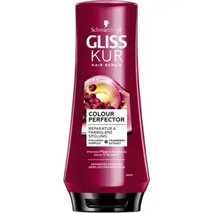 Gliss Kur Cuidado del cabello Conditioner Color Perfeccionador Acondicionador reparador y abrillantador de color 200 ml