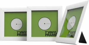 Glorious Frame Set 7 Marco para discos LP Blanco Muebles para discos LP