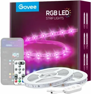 Govee WiFi RGB Smart LED strap 15m + remote Luz de estudio