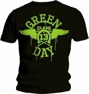 Green Day Camiseta de manga corta Neon Black Men Black L