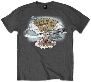 Green Day Camiseta de manga corta Unisex Dookie Vintage Unisex Grey 2XL