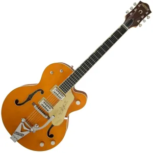 Gretsch G6120T-59GE Vintage Select Edition '59 Chet Atkins Vintage Orange Guitarra Semi-Acústica