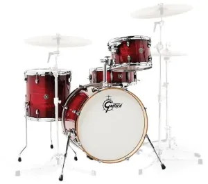 Gretsch Drums CT1-J404 Catalina Club Gloss-Crimson Burst