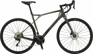 GT Grade Carbon Elite Gloss Wet Cement Grey/Dusty Blue M Bicicleta Gravel / Ciclocross