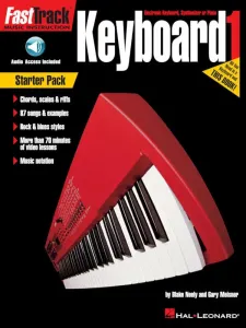 Hal Leonard FastTrack - Keyboard Method 1 Starter Pack Music Book