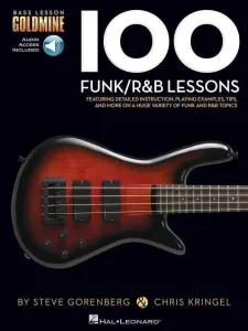 Hal Leonard 100 Funk/R&B Lessons Bass Music Book