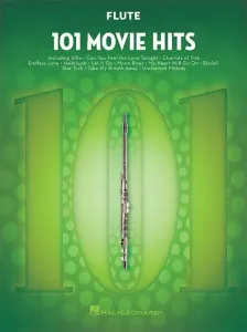 Hal Leonard 101 Movie Hits For Flute Music Book #12738