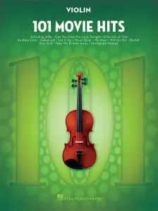 Hal Leonard 101 Movie Hits For Violin Music Book