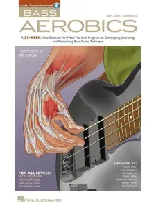 Hal Leonard Bass Aerobics Book with Audio Online Music Book