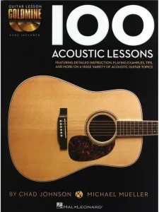 Hal Leonard Chad Johnson/Michael Mueller: 100 Acoustic Lessons Music Book #628622