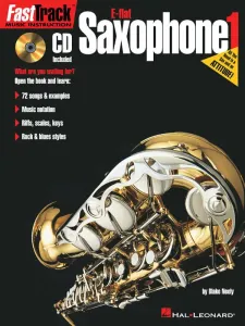 Hal Leonard FastTrack - Alto Saxophone Method 1 Music Book