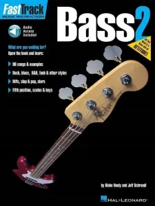 Hal Leonard FastTrack - Bass Method 2 Music Book
