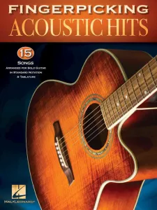 Hal Leonard Fingerpicking Acoustic Hits Music Book