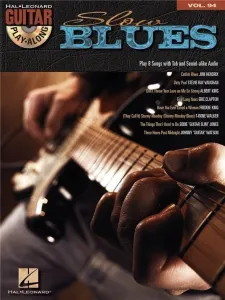 Hal Leonard Guitar Play-Along Volume 94: Slow Blues Music Book Partitura para guitarras y bajos