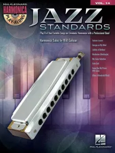 Hal Leonard Jazz Standards Harmonica Music Book
