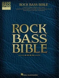 Hal Leonard Rock Bass Bible Music Book #670025