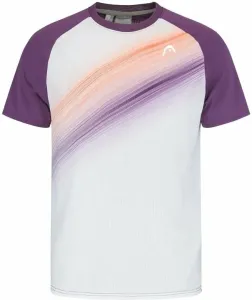 Head Performance T-Shirt Men Lilac/Print Perf 2XL Camiseta tenis
