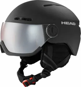 Head Knight Visor Black M/L (54-57 cm) Casco de esquí