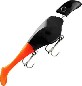Headbanger Lures Shad Suspending Black/Orange 22 cm 74 g Wobbler de pesca